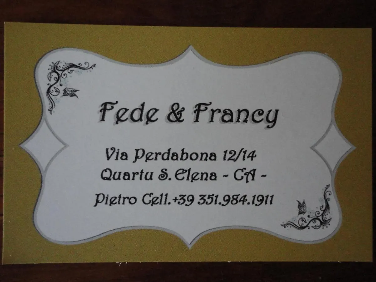 Appartamento Fede & Francy Quartu SantʼElena